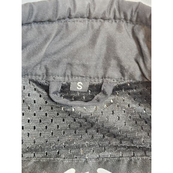 Harley Davidson Mens Jacket Small Black Skull Flames Gray Armor Reflective - Picture 4 of 16